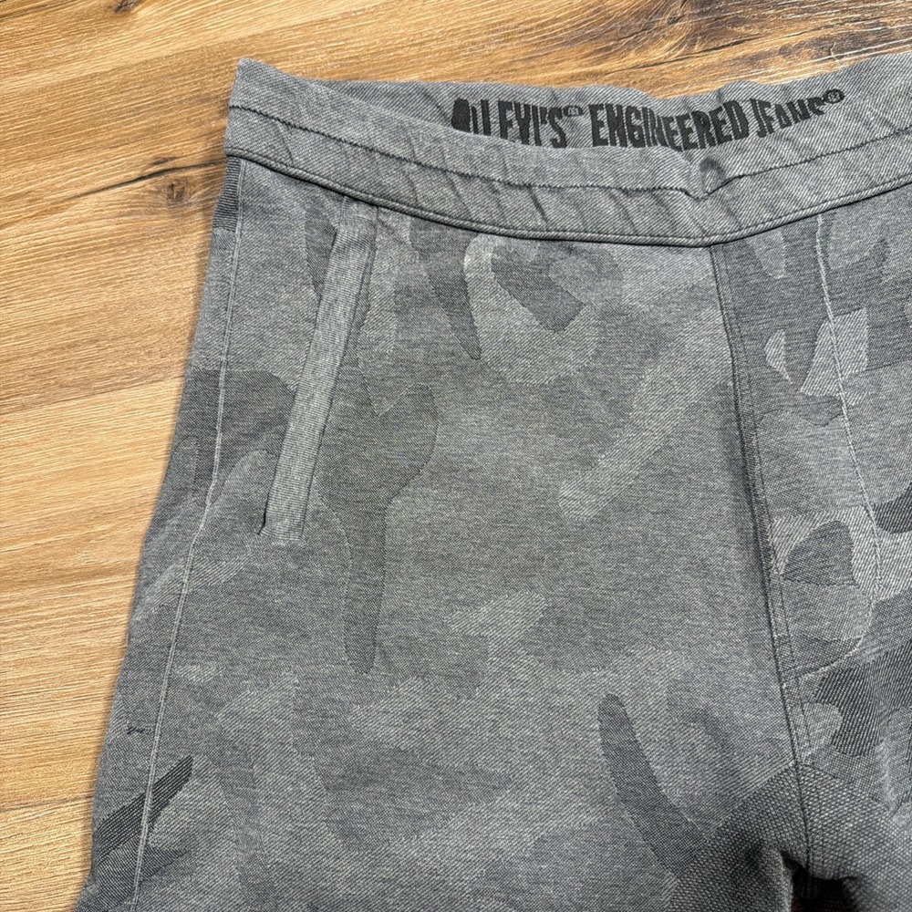 Levis Engineered Jeans Men's MEDIUM Knit Camo Joggers Stretch Gray Portugal LEJ - Picture 5 of 12